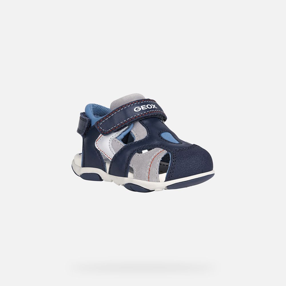 Geox Sandals Navy Agasim Boy - Geox Baby Shoes - FMQCWZ327